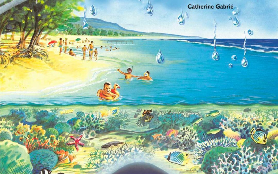 Le monde merveilleux du recif a la Réunion-Le livre de lecture